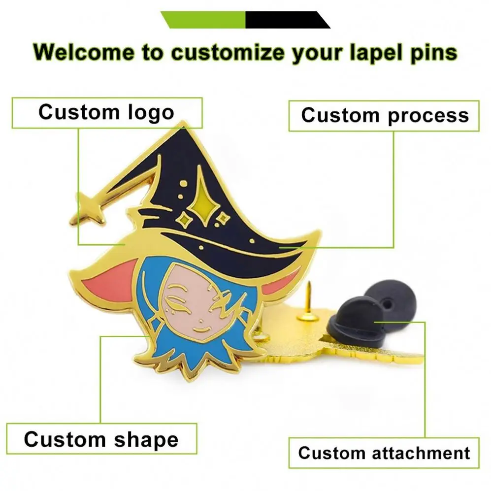 Breast cancer awareness products custom logo feminist women pink silk awareness autism ribbon enamel lapel pin badge