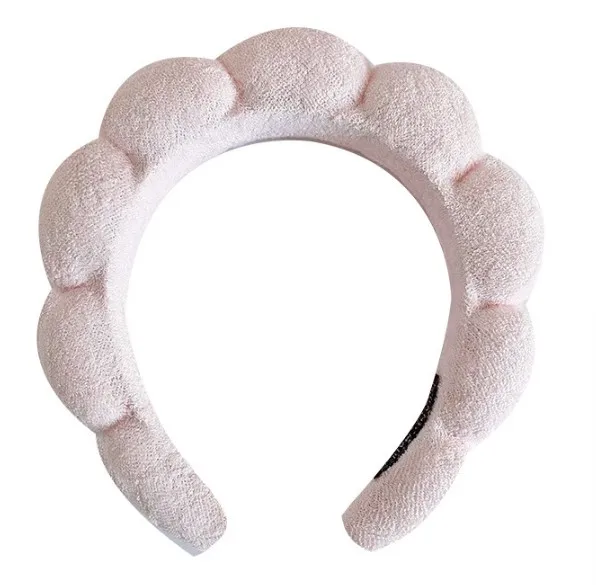 Makeup  Skincare hair band  Sponge Bubble Headband Puffy Headband for Washing Face