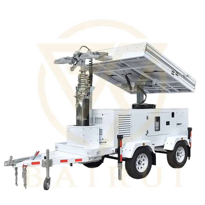 Wholesale Good Quality Hot Selling Security Emergency Solar Mobile Light Tower