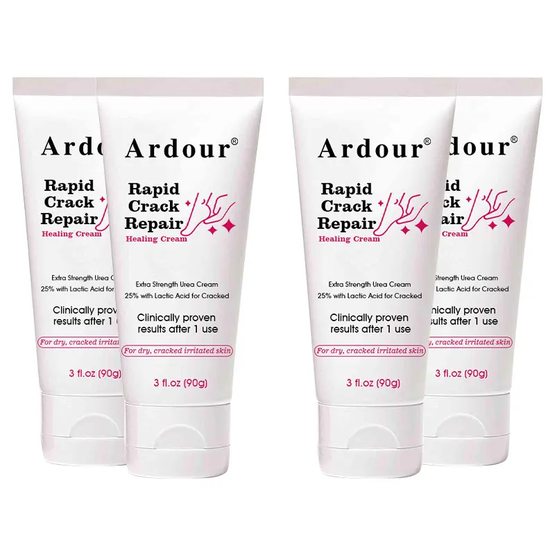 Oem FOOT PRODUCT Urea with Lactic Acid for Cracked Heel Treatment Callus Remover Scars Skin Barrier Repair foot cream