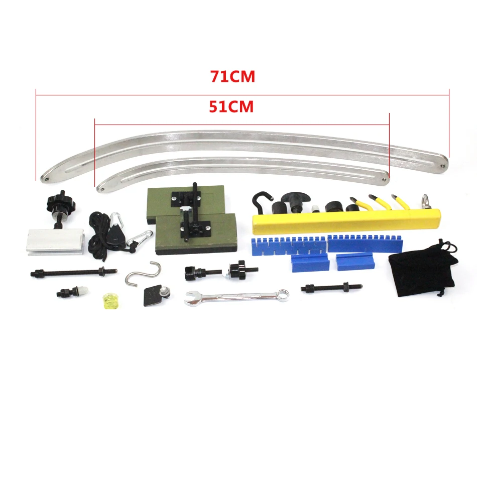 
car dent repair flat bar tools without too box stainless steel flat hook car dent repair tools with many tabs 