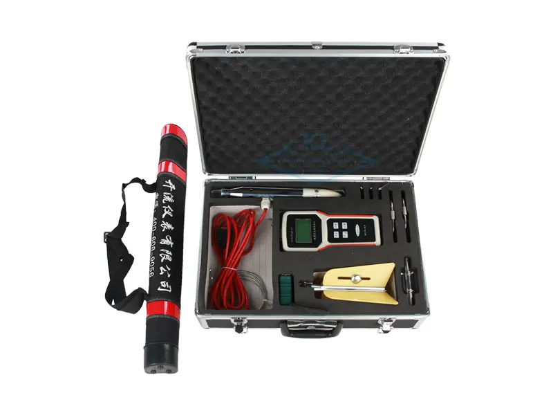  Portable water velocity meter Battery powered RS485 LCD 1.0%FS 0.005m/s-10m/s Best selling patented