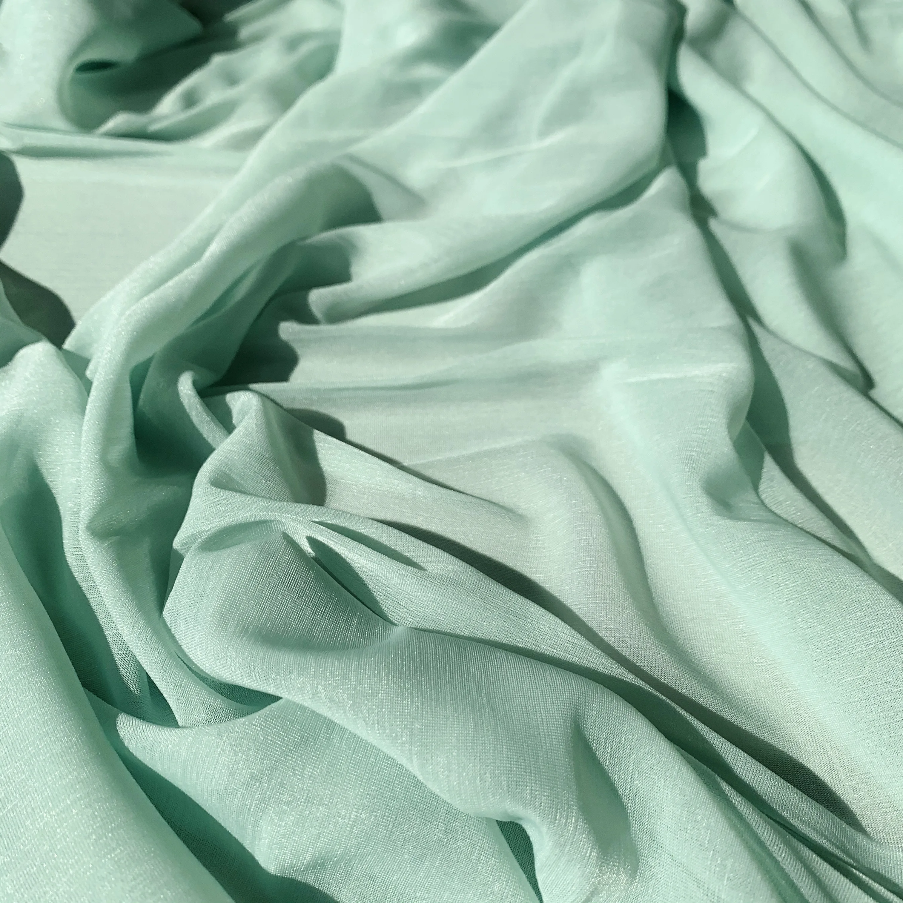 KKF2009-58 блестящий вид стрейч драпированная футболка полиэстер Печатный трикотажная ткань