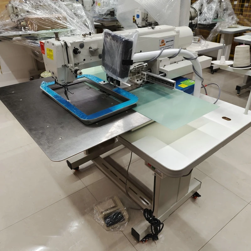 Computer Pattern Sewing Machine Footwear Luggage Bag Hat Sewing Leather Automatic Programmable Pattern Sewing Machine