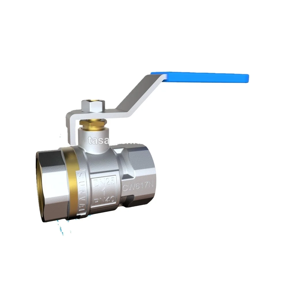 S1172 00 high quality cheapest price nickel plated with gland Brass Ball Valve