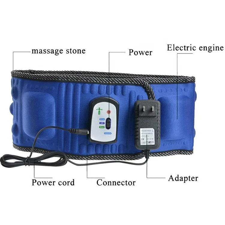Slimming Belt X5 Times Electric Vibration Fitness Massager Stimulator Lose Weight Burning Fat Abdominal Muscle