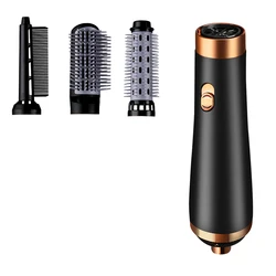 Professional 3 In 1 Hair Dryer Brush One Step Hair Dryer And Styler Electric Hot Air Brush