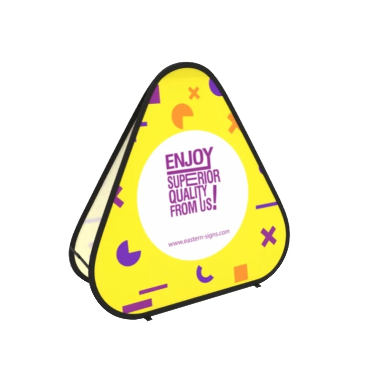 spring steel Pop up A frame banenr Custom Printed Advertising Vertical standing  Banner