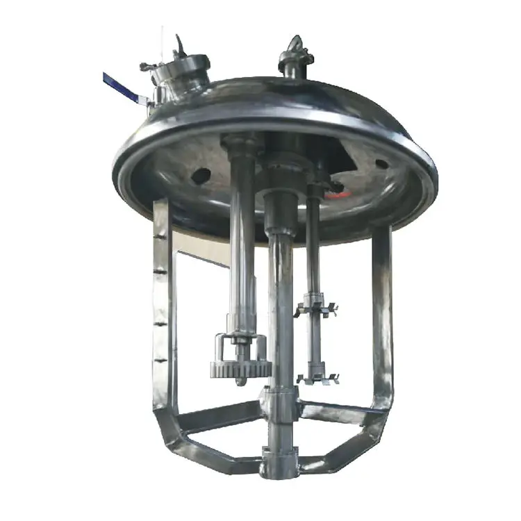 Cosmetic Detergent Mixing Equipment Shampoo Homogenizer Emulsion Vacuum Mixer