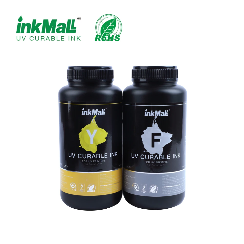 Inkmall Excellent Flexibility UV Solf Ink For Epsn Dx4 dx5 dx7 printhead Print On Poster Flex Banner One Way Vision Mesh