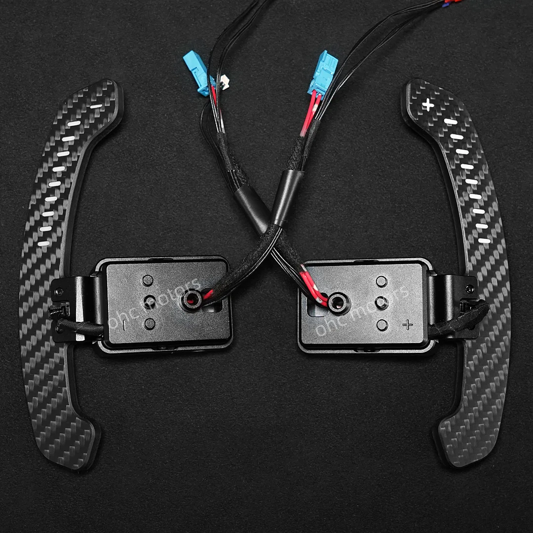 carbon led paddle shifter for BMW F52 F40 F22 F46 G42 F36 G20 G80 G87 G30 G38 G12 F82 F80 F90 i8 F16 magnetic paddle shift