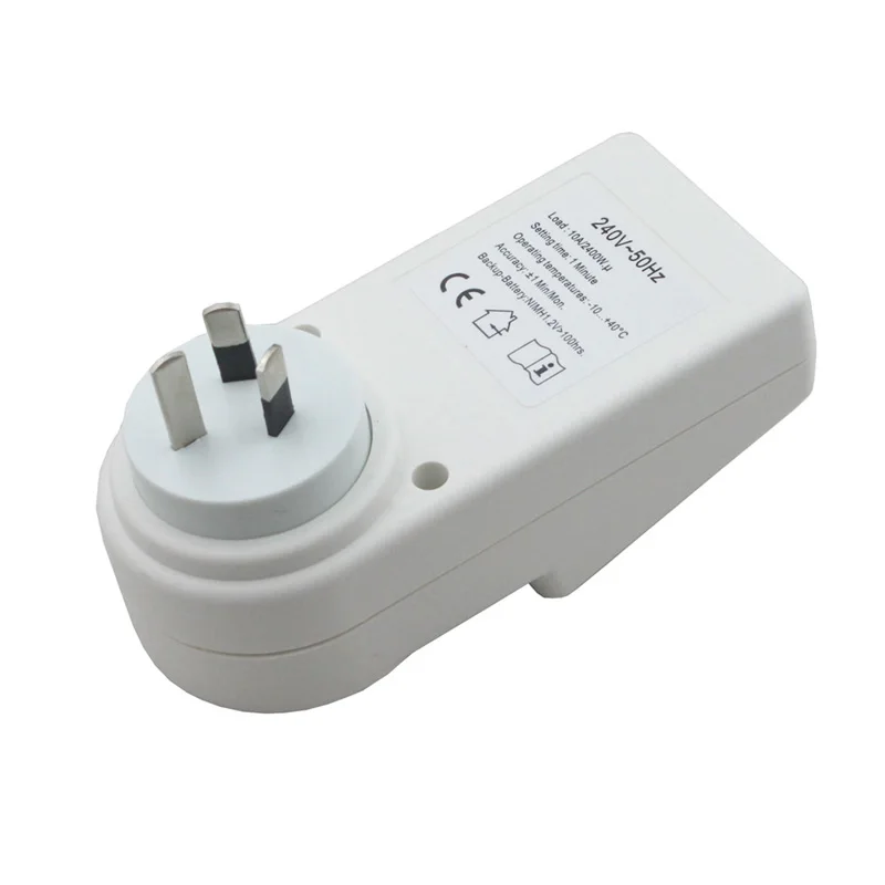 New intelligent 12/24hours programmable timing sockets outlet 7A