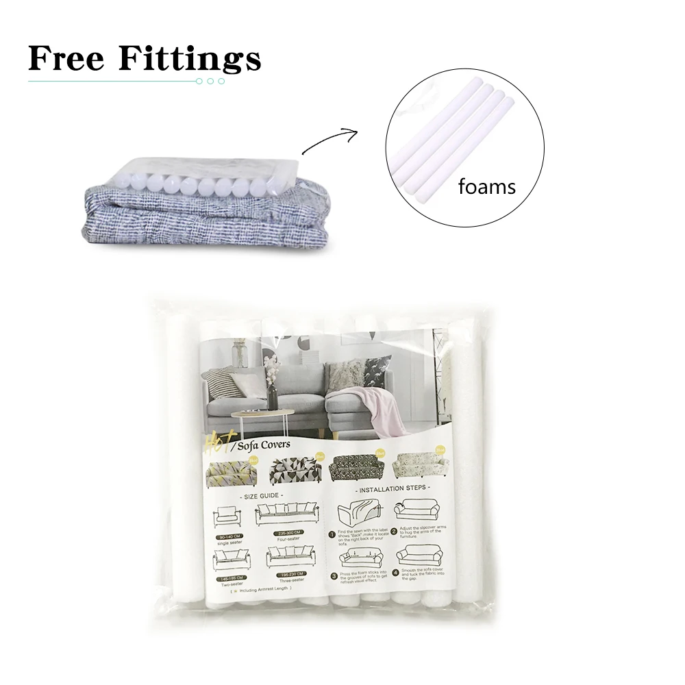 Geometric Sofa Cover Elastic Whole Sale  Couch Slipcover for Living Room Spandex Soft Fabric