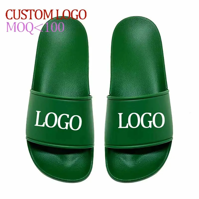 2024 The Latest Slippers Solid Color Sandals Custom Trend Slide Slippers
