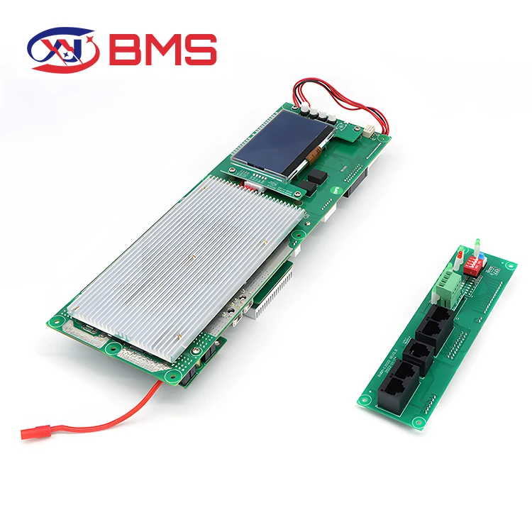 XJBMS Smart Bms 15s Li-ion 16s 48V 100a 200a Energy Storage Lifepo4 Battery Bms RS485/CAN/buzzer/LCD bms system