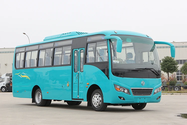 China manufactory dongfeng airport shuttle bus new 33 seater passenger manual 100km/h coach city