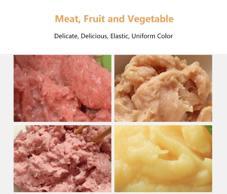 Electric Meat Processing Equipment Small Sausage Meat Vegetable Mincer Silent Bowl Chopper Meat Cutter Machine 20l 70 120 Liter