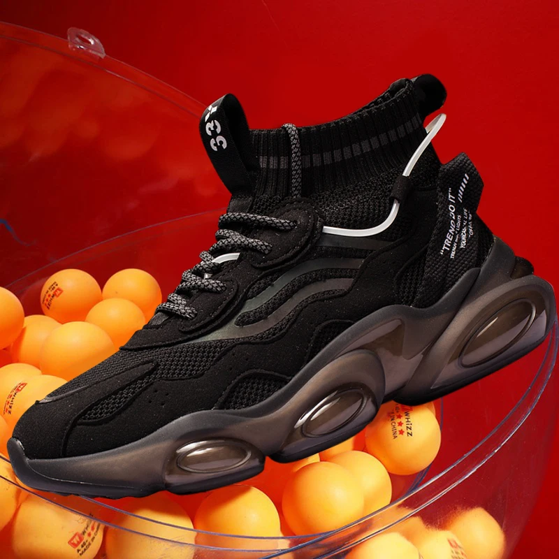 Хорошее качество, Прямая поставка с завода, мужские беговые носки, обувь с высоким вырезом, стильные массивные кроссовки, мужские кроссовки