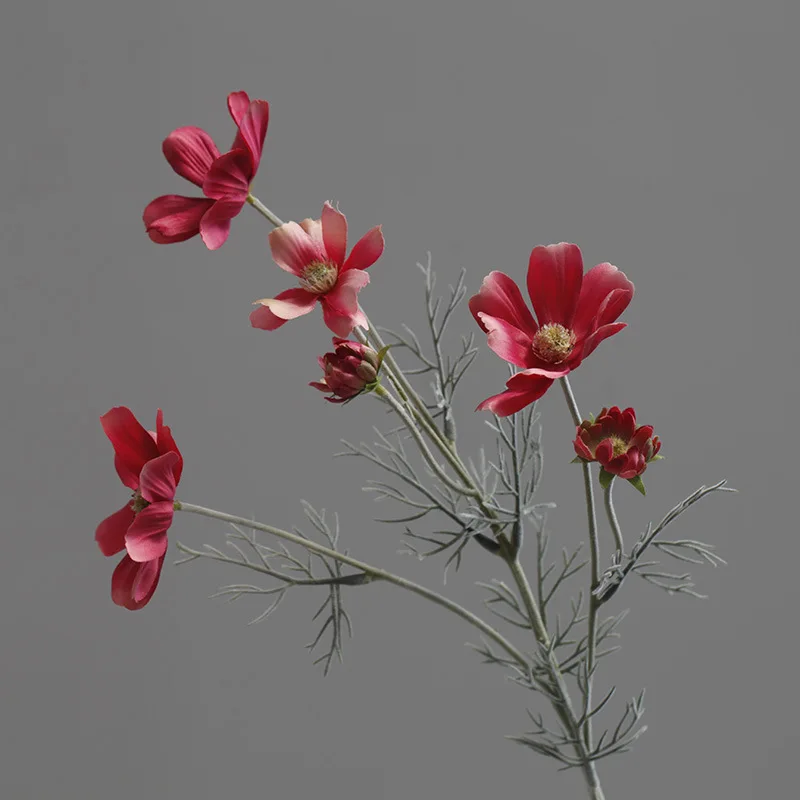 New Design artificial silk flower cosmos decorative flower