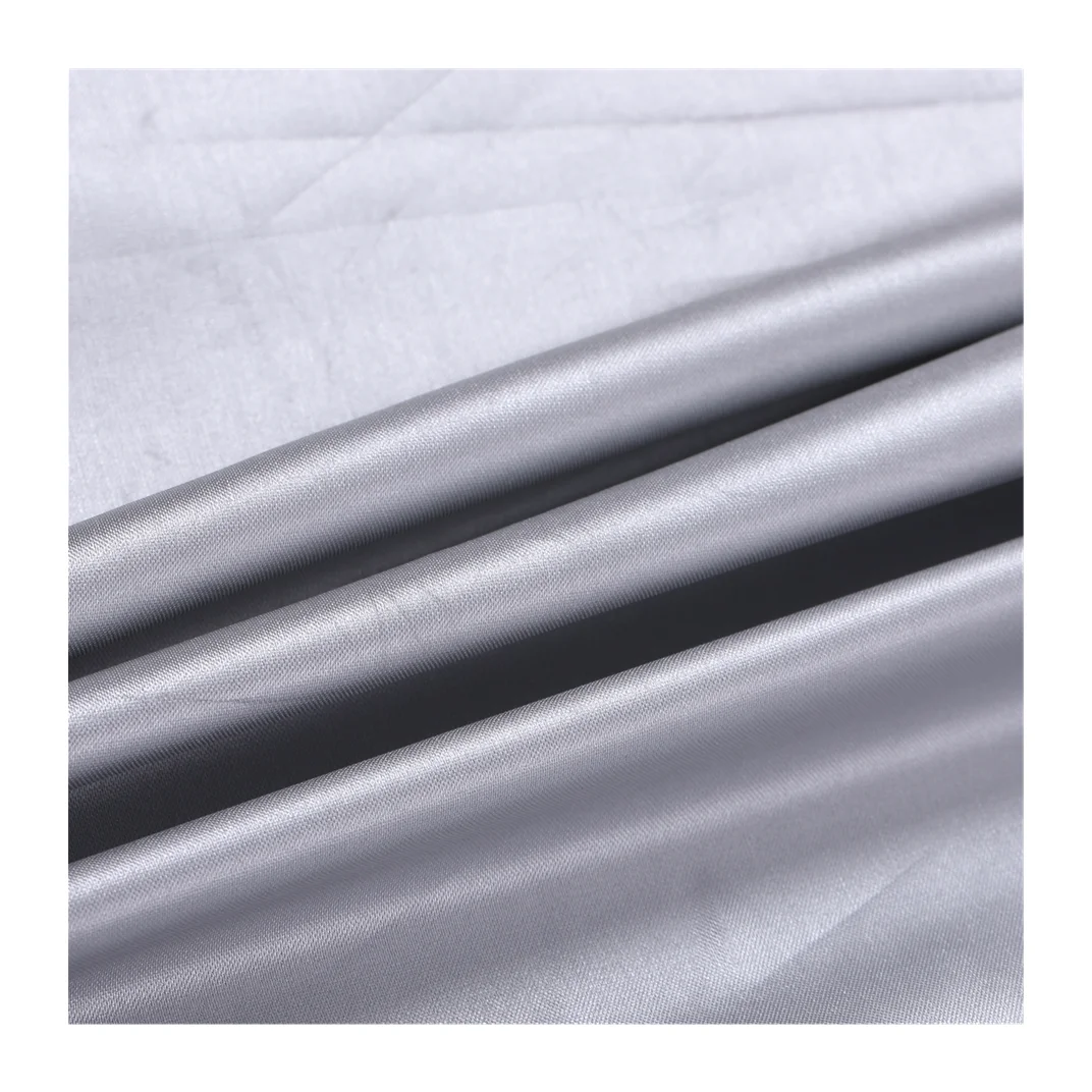 Outdoor fabric factory 210D Oxford cloth waterproof silver coated cloth industrial cloth polyester fabric for luggage