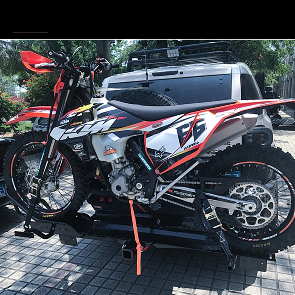 Motorcycle Car Trailer Square Bar Car Trailer Frame Luggage Rack Rear Trailer Tail Three Port Motorcycle Frame