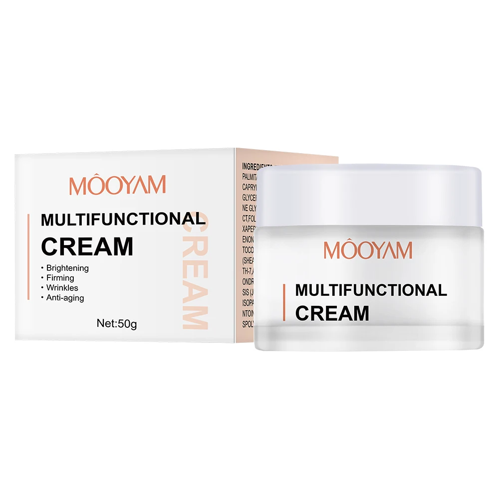 Multifunctional Face Cream Day And Night Beauty Moisturizing Anti-wrinkle Anti aging Firming Brightening OEM 50g MOOYAM Cream