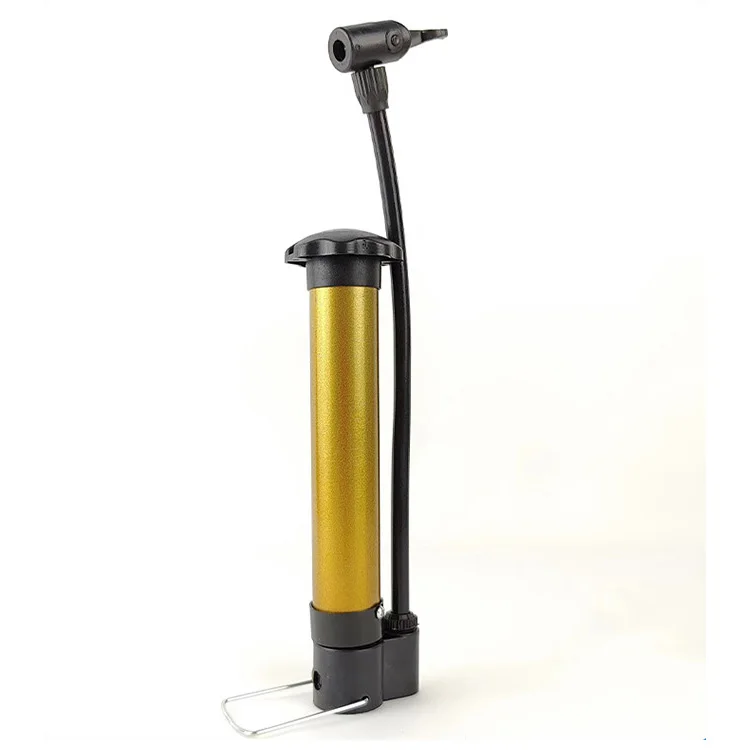 Steel Tube Rubber Basketball Soccer Ball Hand Air Pump Portable Mini Ball Pump