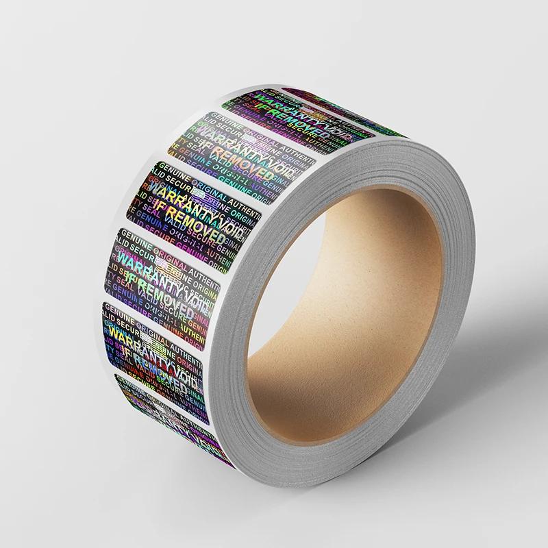 Custom Seal Broken Warranty Waterproof 3D Hologram Labels Holographic Security Tamper Protection Sticker