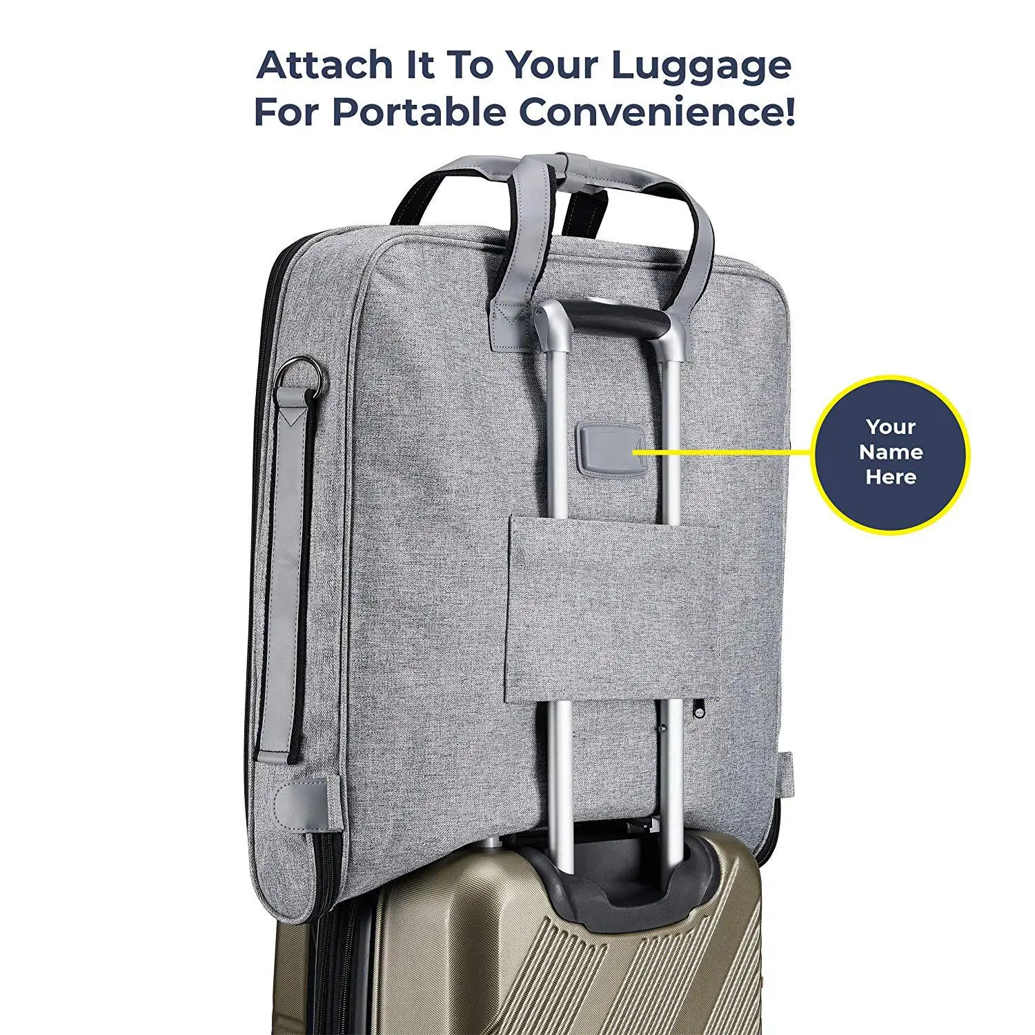 High Quality Custom Logo Foldable Luggage Clothes Garment Bag for Travel and Storage