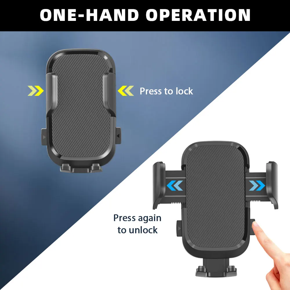 New 3 in 1 windshield soporte para celulares automovile cellphone mount handy halter center console silicone car phone holder