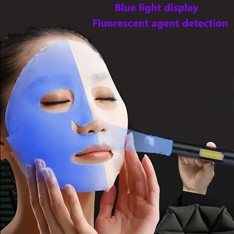 Aluminium Ultraviolet Blacklight Torch USB Charge Black Light 365/395nm UV Flashlight for Dog Urine Pet Stains Bed Bug