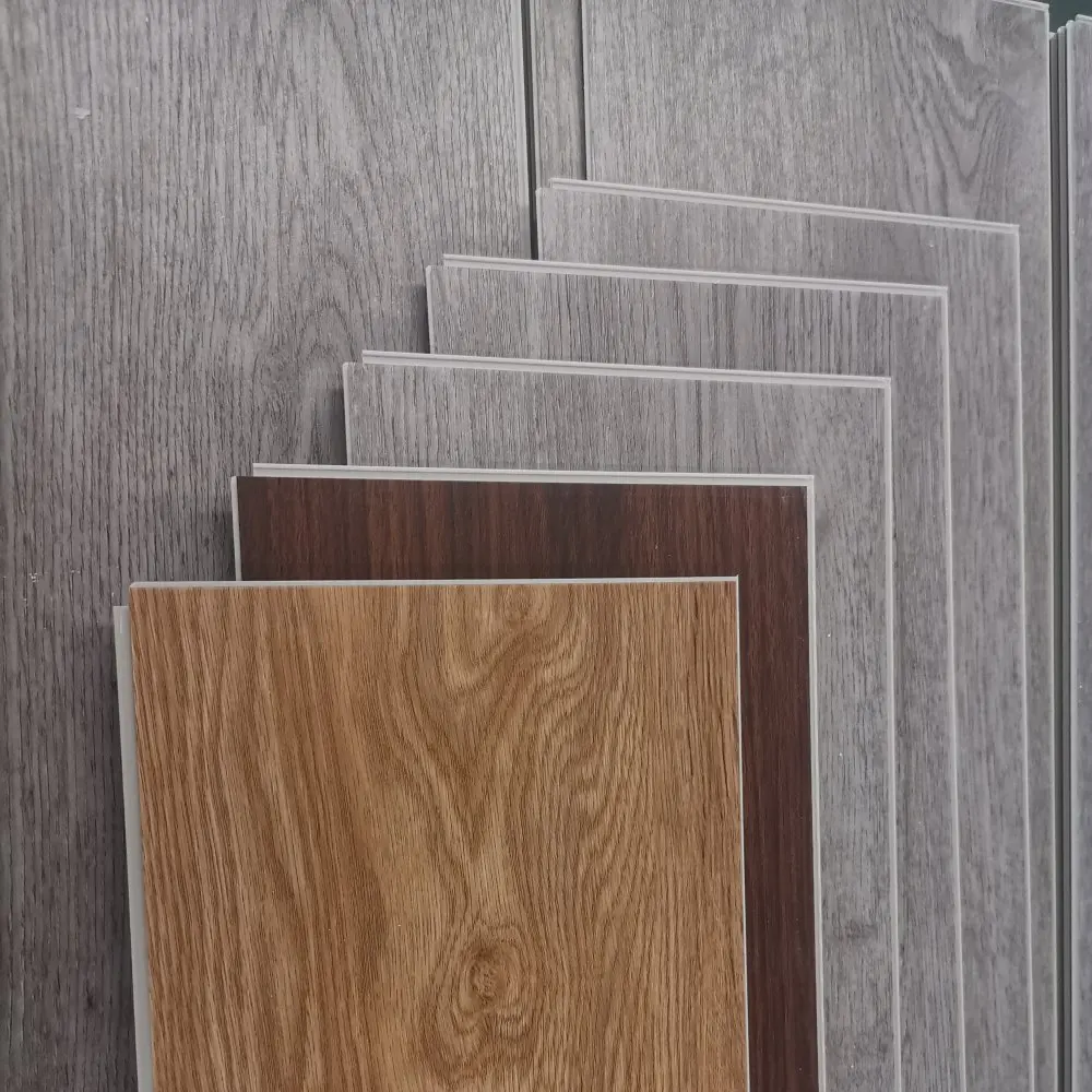 100% virgin material unilin click eir embossed texture vinyl plastic spc flooring waterproof