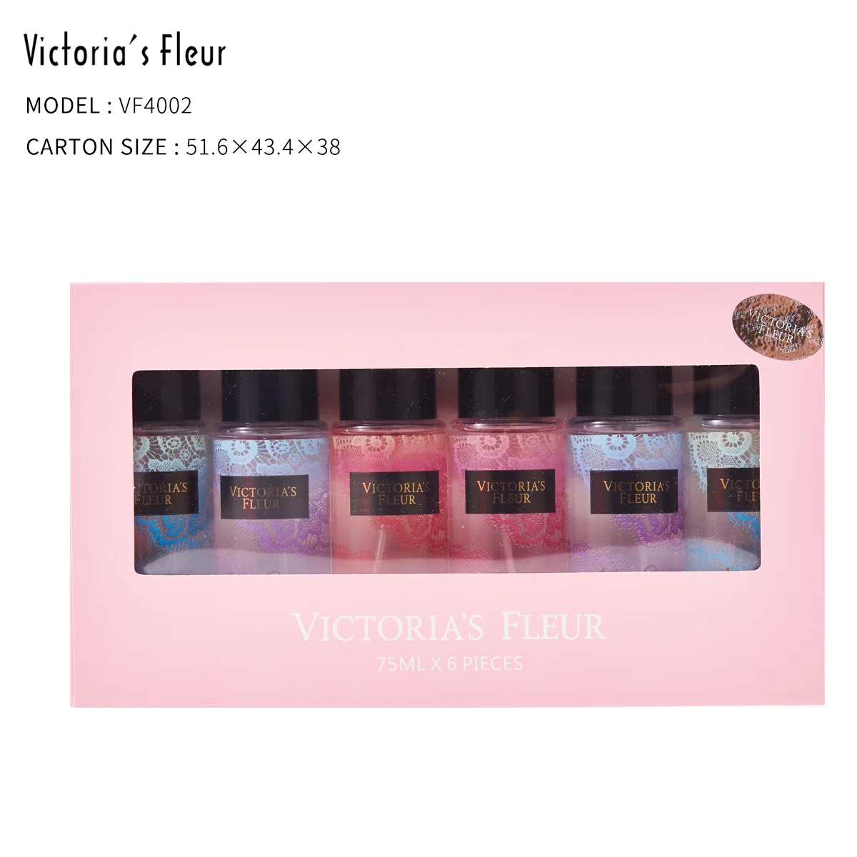 Manufacturers wholesale fragrance body spray musk floral fruit fragrance six-stick