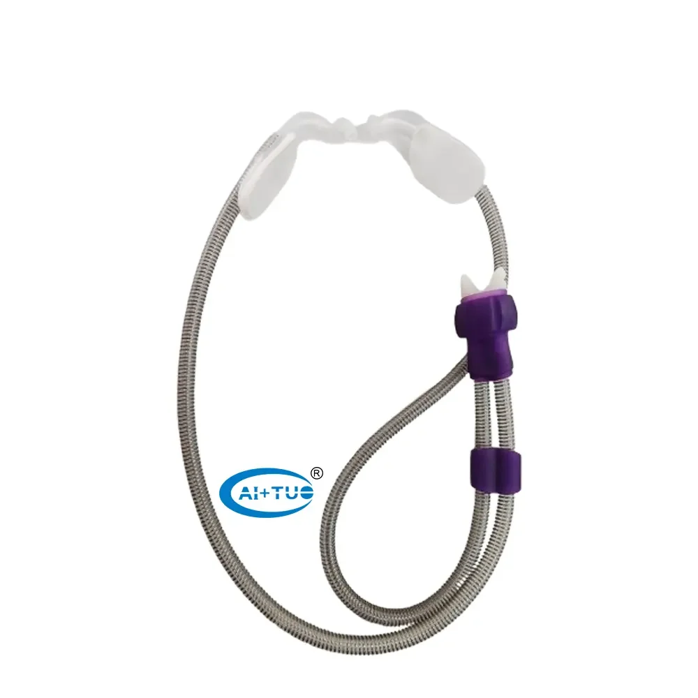 Disposable medical nasal oxygen cannula high flow nasal cannula neonatal
