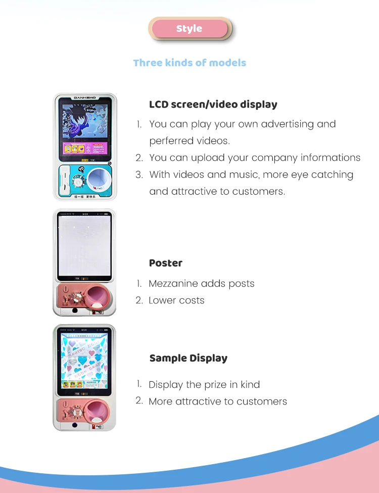 Premium Gashapon Machines New Design Token Style Wholesale Coin Operated Capsule Toy Vending Machine Changeable Token Quantity