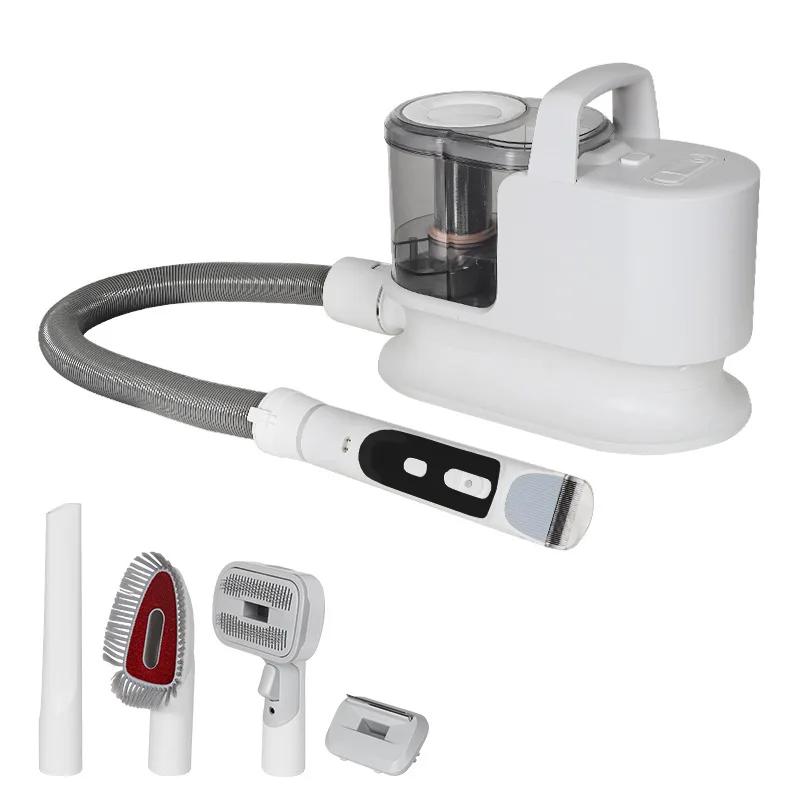 Pet suction hair shaver Multifunctional household cat dog fader electric vacuum cleaner hair clipper comb suction machine