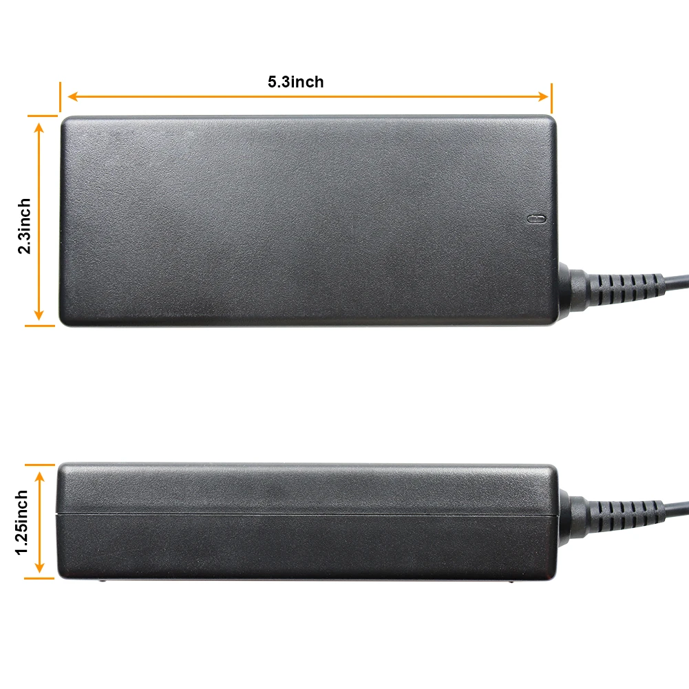 19V 4.74A 90W AC Adapter Power Supply  Cord Laptop Charger Replacement for Lenovo HP Toshiba ASUS IBM 5.5x2.5mm