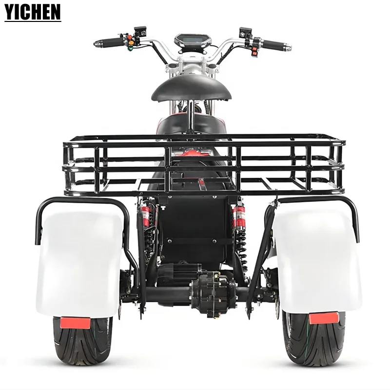 Hot selling warehouse eec Adult three wheel bicycle Lithium Battery 60V 20Ah 2000 w tricycle 3 wheel electric scooter citycoco