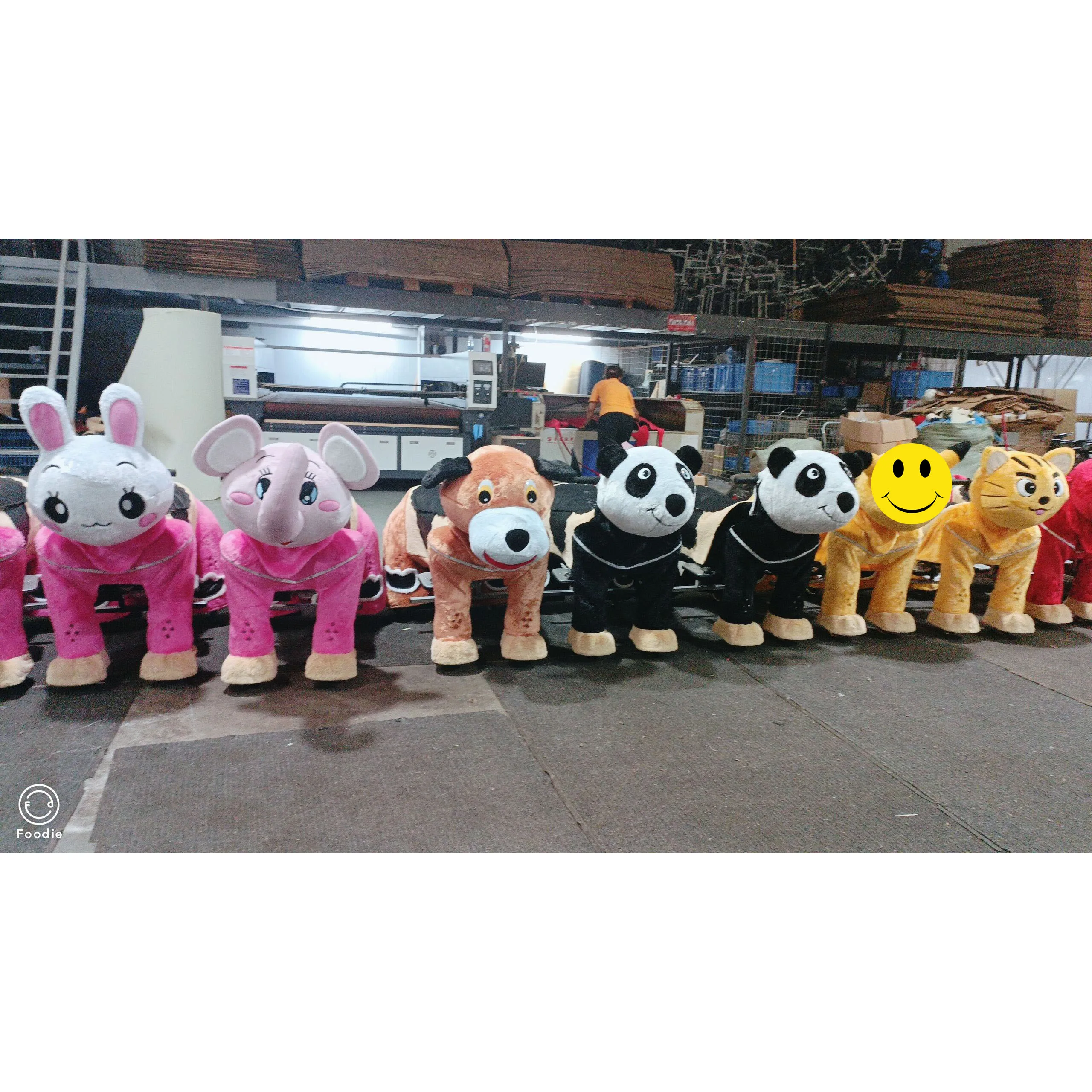 Электрический скутер для взрослых плюшевая игрушка-качалка