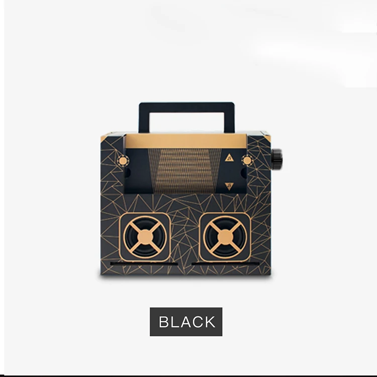 
DIY boombox NFC Wireless Protocol Connection magnetic induction speaker folding paper mini speaker 
