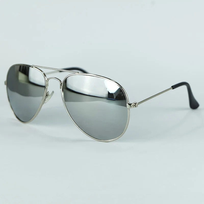 3025 Top Quality Kid Sunglasses UV400 Metal Frame Cool Pilot Baby Sun Glasses lentes de sol Unisex Designer