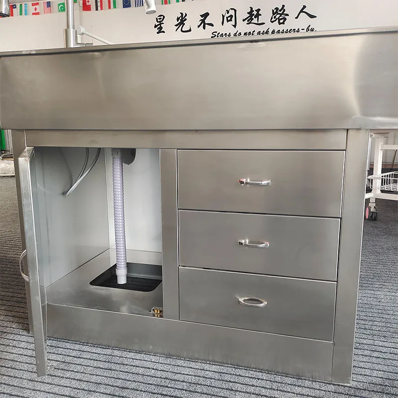 VET Pet Hospital Operating Table Veterinary Surgical Multifunctional Dental Disposal Examination Table