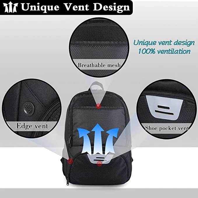 Advocator OEM/ODM Sports Bag Soccer Fit for Basketball Football Volleyball with Shoes Compartment