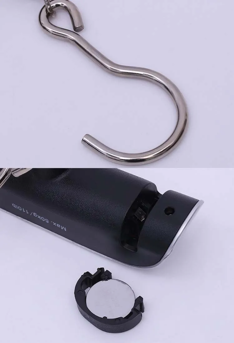 Battery Included 50kg Portable Handheld baggage scales Luggage digital hanging scale
