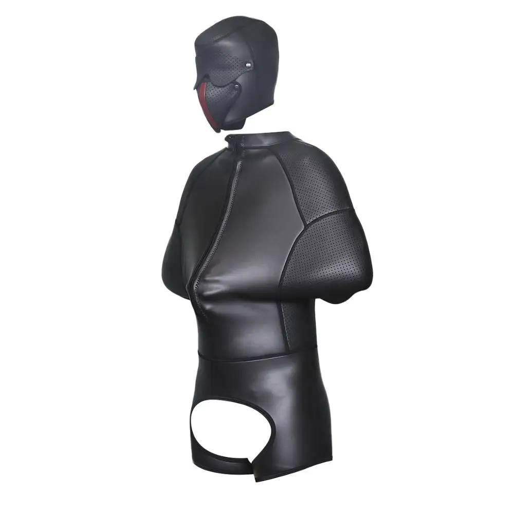 Adult Sex Clothes Leather Fetish Clothing For Bdsm Fetish Body Harness