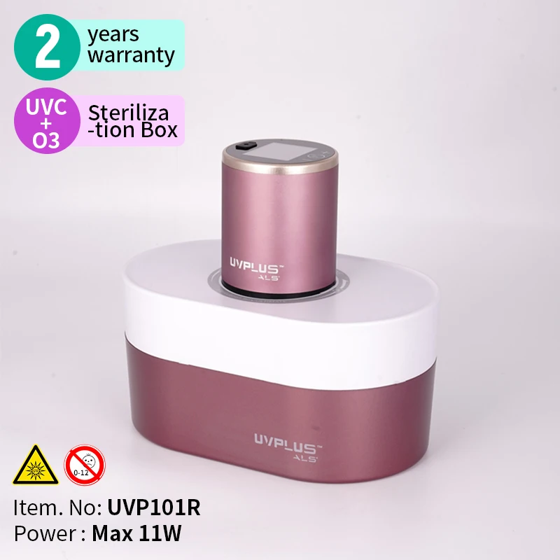 
UVPLUS 2 in 1 UVC Medical Multifunctional Electronic Devices Sterilization Charger Sterilizer Box 