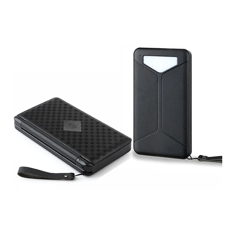 Быстрая зарядка, солнечная панель 20000 мАч с фонариком, двойной USB беспроводной внешний аккумулятор для смартфона