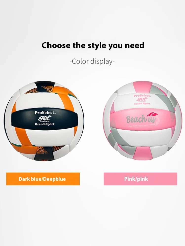 Oem Volley Ball Official Size 5 Customized Beach Volleyball Ball Pvc Pu Leather Laminated Volleyball