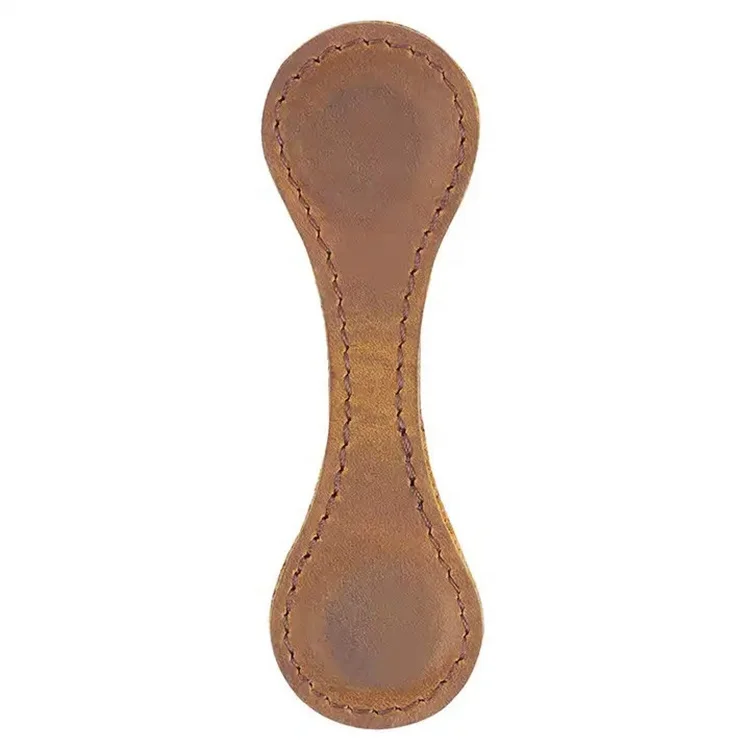 Custom Handmade Leather Magnetic Bookmark Leather Magnetic Bookmark Clip