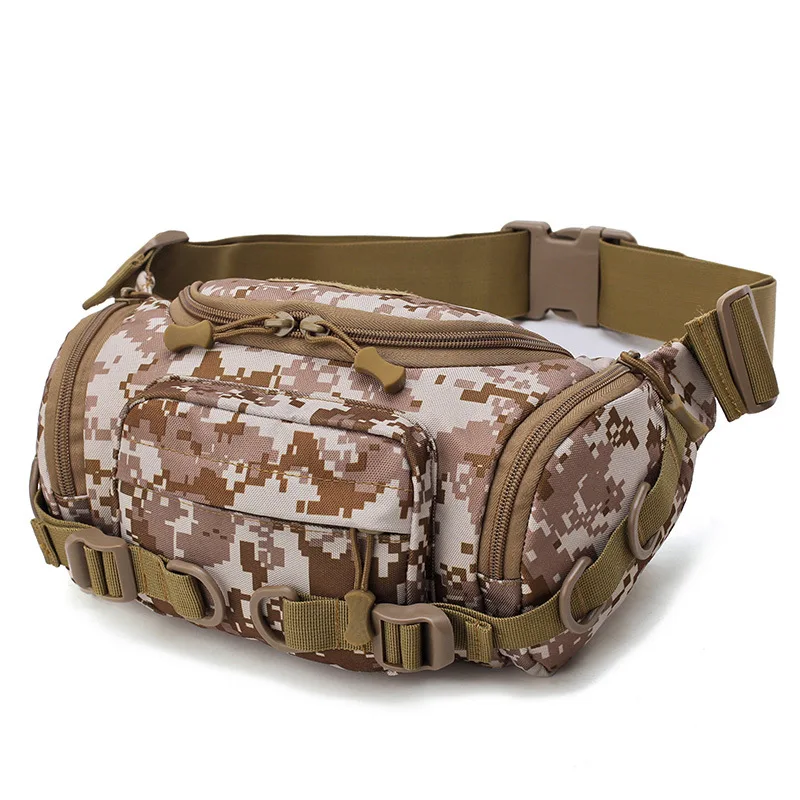 2022 Outdoor Multifunctional One-shoulder Messenger Fanny Pack Men Camouflage Tactical Military Waist Bag